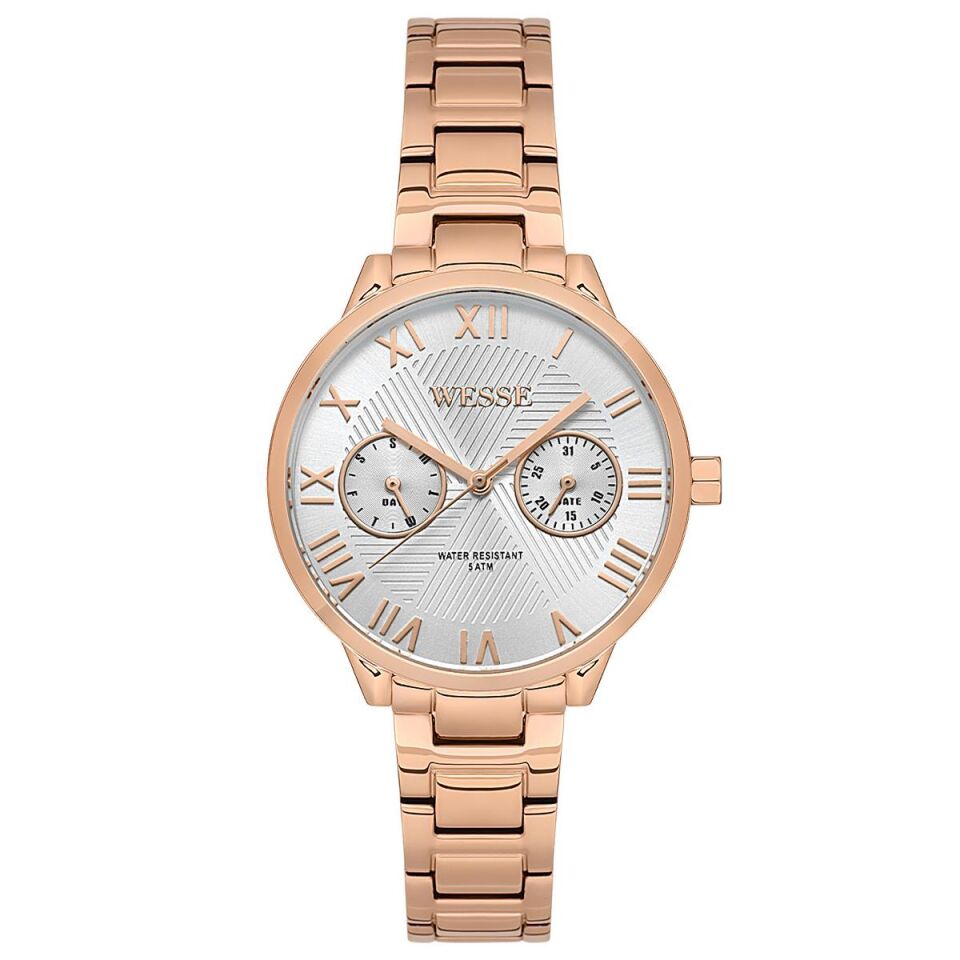 Wesse WWL303005 Quartz Çelik Rose Gold 34 mm Kadın Kol Saati