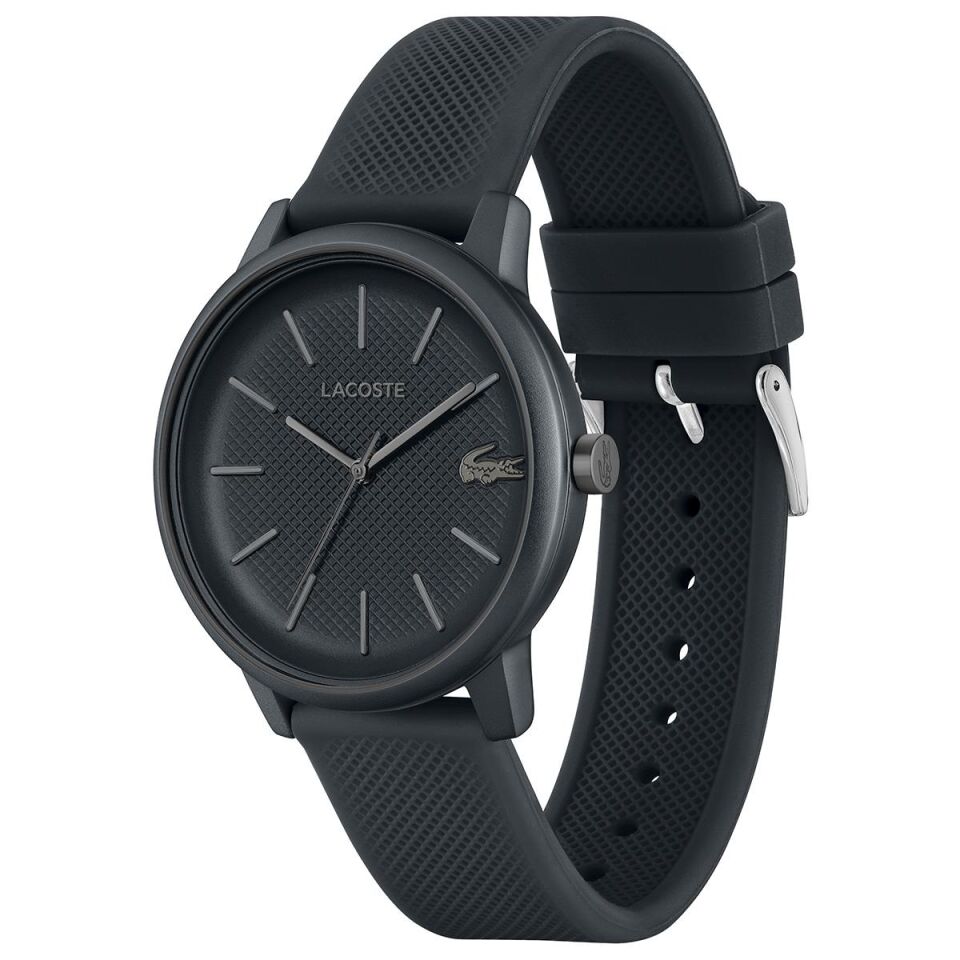 Lacoste LAC2011242 Quartz Silikon Gri 42 mm Erkek Kol Saati