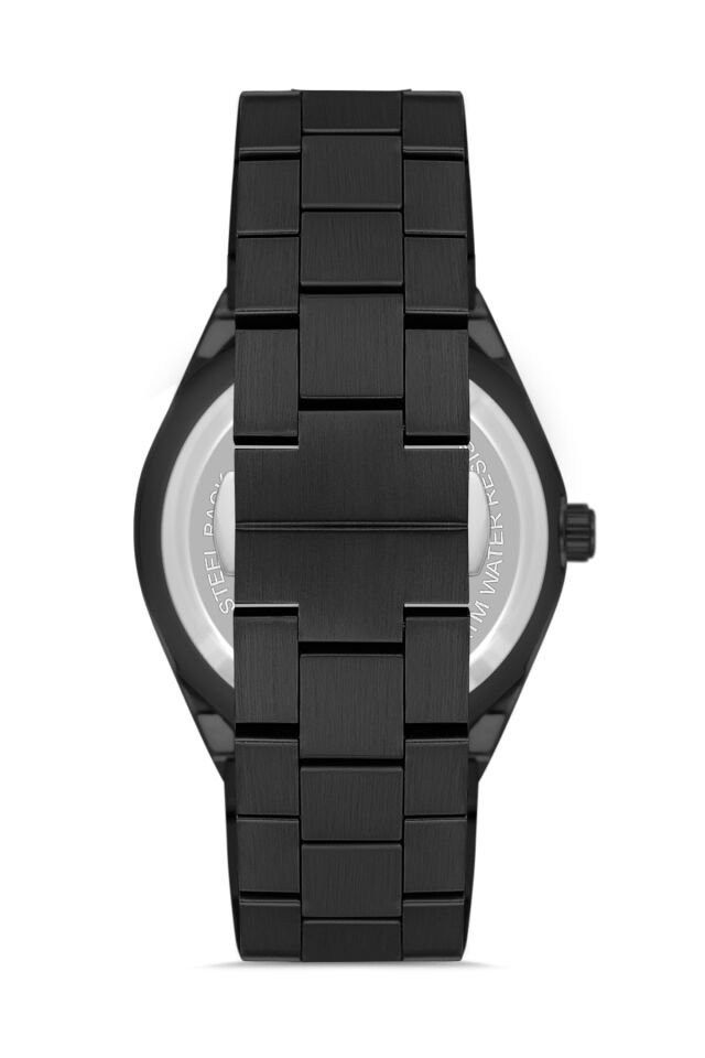 Ferro Siyah Çelik Kordon Erkek Kol Saati F31538AWT-G 3ATM Su Geçirmez 2 Yıl Garantili HediyePaketli