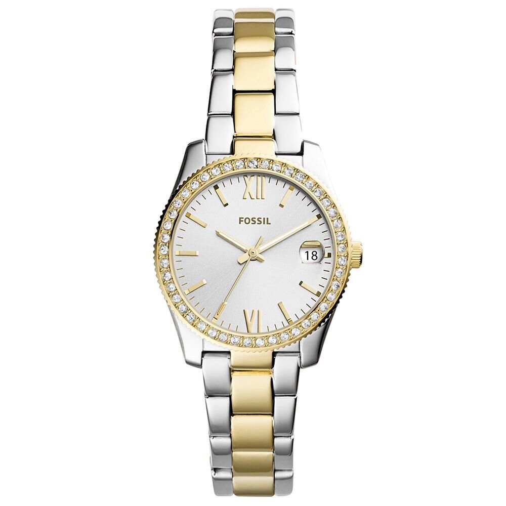 Fossil FES4319 32 mm Altın Rengi / Metalik Gri Kadın Kol Saati