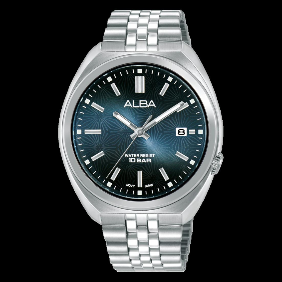 Alba AS9W33X1 Quartz Çelik Gri Lacivert Kadran 10 ATM 41 mm Erkek Kol Saati