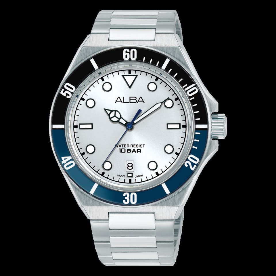 Alba AS9W15X1 Quartz Çelik Gri 10 ATM 42 mm Erkek Kol Saati