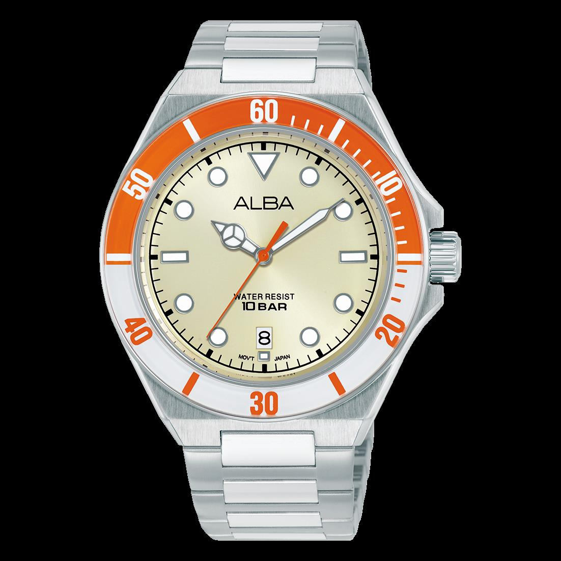 Alba AS9W13X1 Quartz Çelik Gri 10 ATM 42 mm Erkek Kol Sati