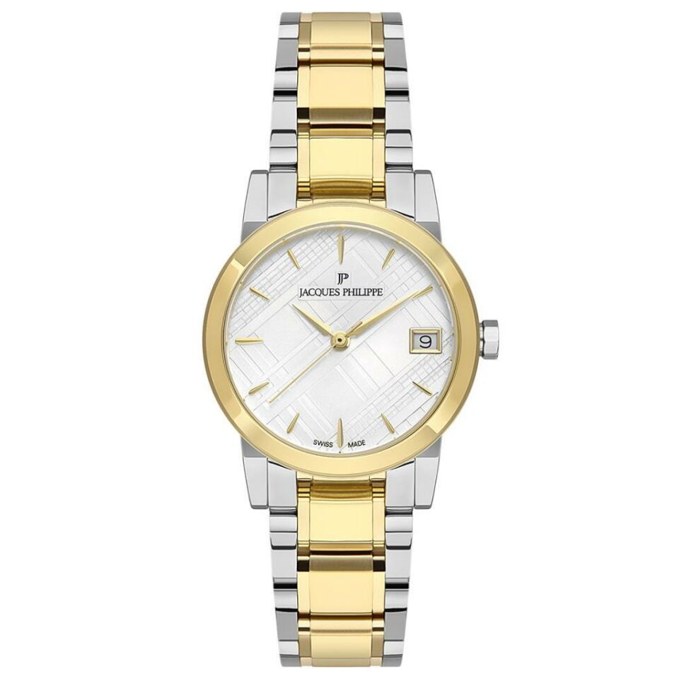Jacques Philippe JPQLS317328YG 30 Altın Rengi / Metalik Gri Kadın Kol Saati