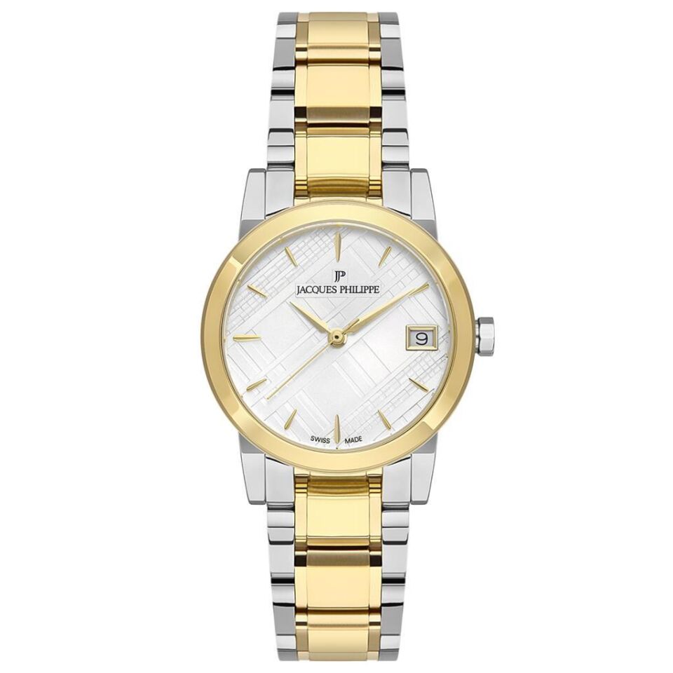 Jacques Philippe JPQLS317328YG 30 Altın Rengi / Metalik Gri Kadın Kol Saati
