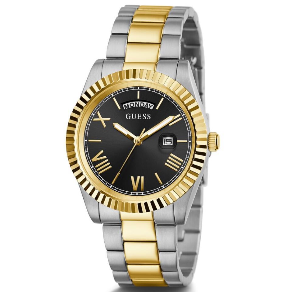 Guess GUGW0265G5 42 mm Gri\Altın Erkek Kol Saati