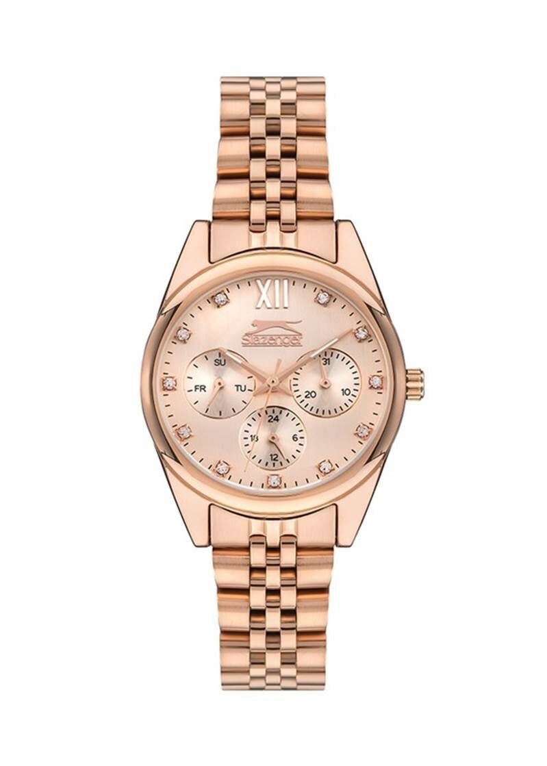 Slazenger SL.09.1990.4.02 34 mm Rose Çelik Kadın Kol Saati