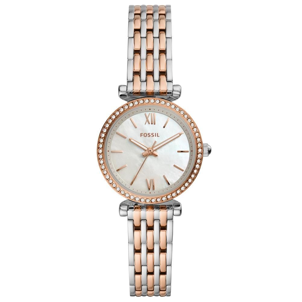 Fossil FES4649 28 mm Rose Gold / Metalik Gri Kadın Kol Saati