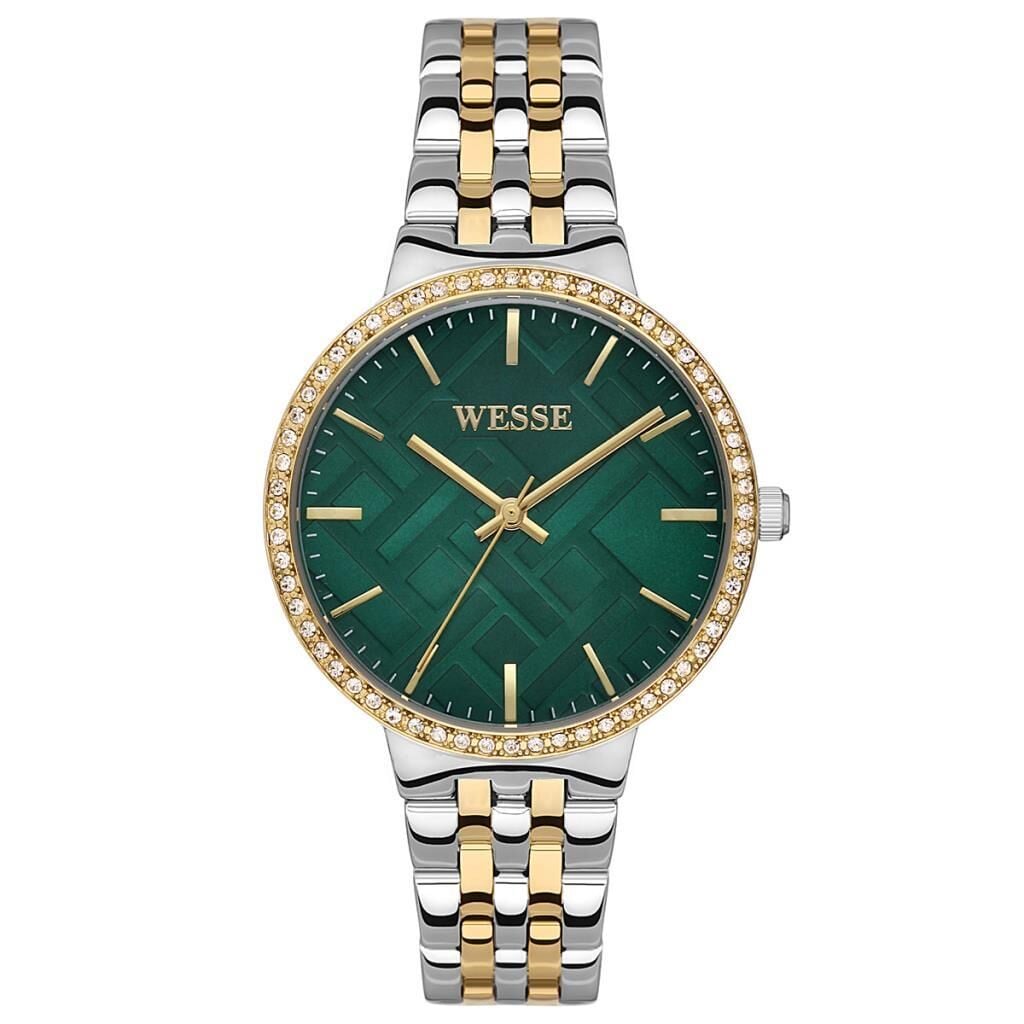 Wesse WWL110006 Çelik Altın/Metalik Gri 36 mm Kadın Kol Saati