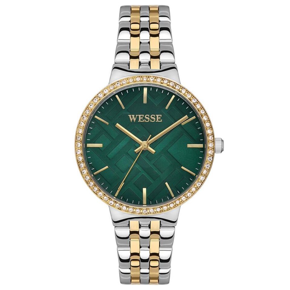 Wesse WWL110006 Çelik Altın/Metalik Gri 36 mm Kadın Kol Saati