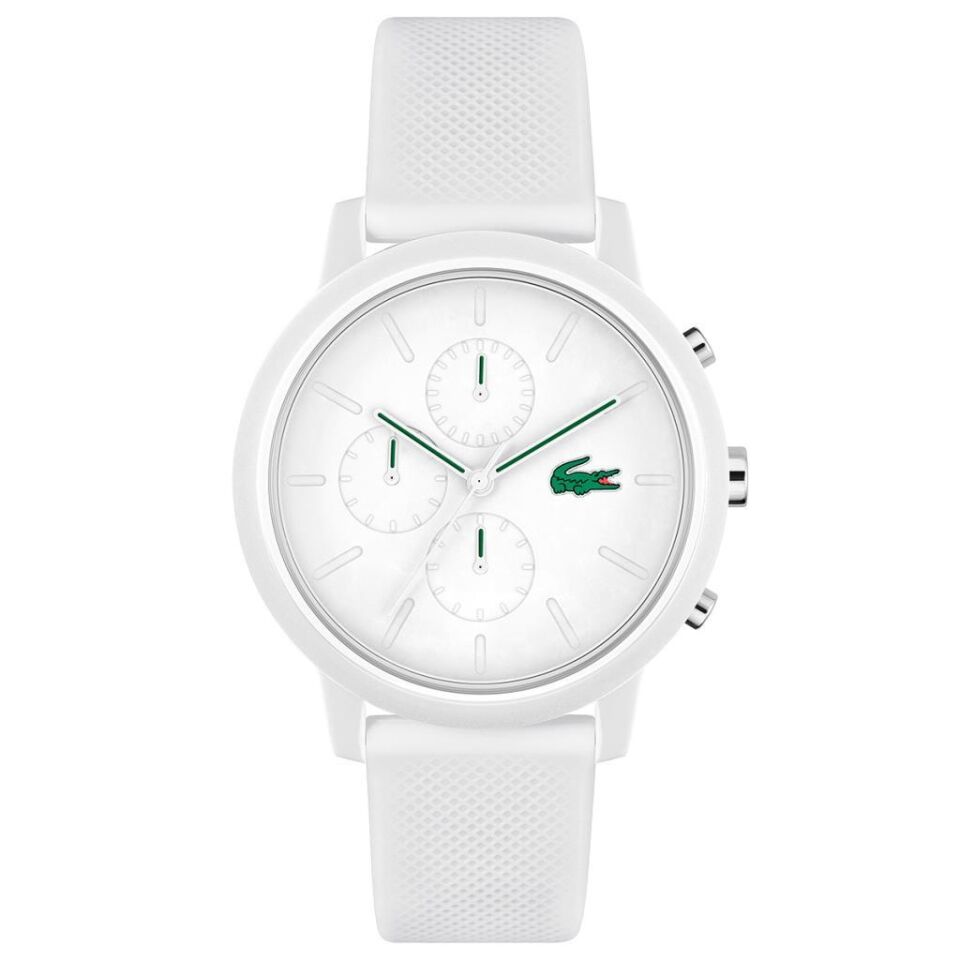 Lacoste 2011246 43 mm Beyaz Erkek Kol Saati