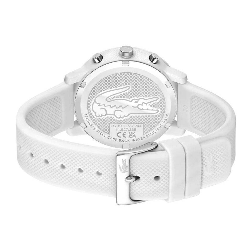 Lacoste 2011246 43 mm Beyaz Erkek Kol Saati
