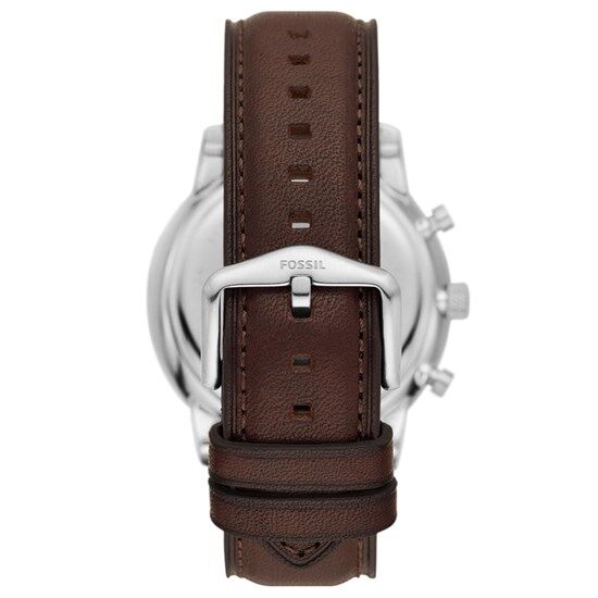 Fossil FFS6024 Quartz Deri Kahverengi 44 mm Erkek Kol Saati
