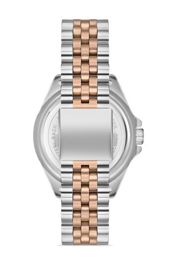 Ferro Rose ve Gümüş Çelik Kordon Erkek Kol Saati F11196A-E2 F11196A-E2