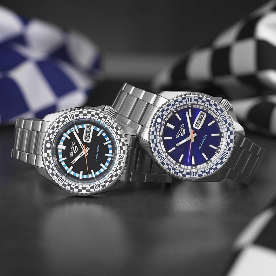 Seiko SRPK67K KurOtomatik Çelik Gri Siyah Kadran 10 ATM Hardlex Cam 43 mm Erkek Kol Saati