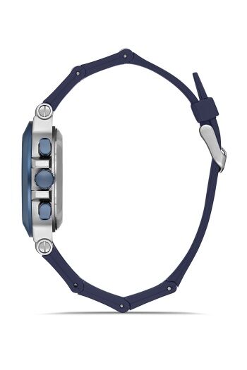 Ferro Lacivert Silikon Kordon Erkek Kol Saati FM11539DWT-L3 Fonksiyonları Aktif 3ATM Su Geçirmez