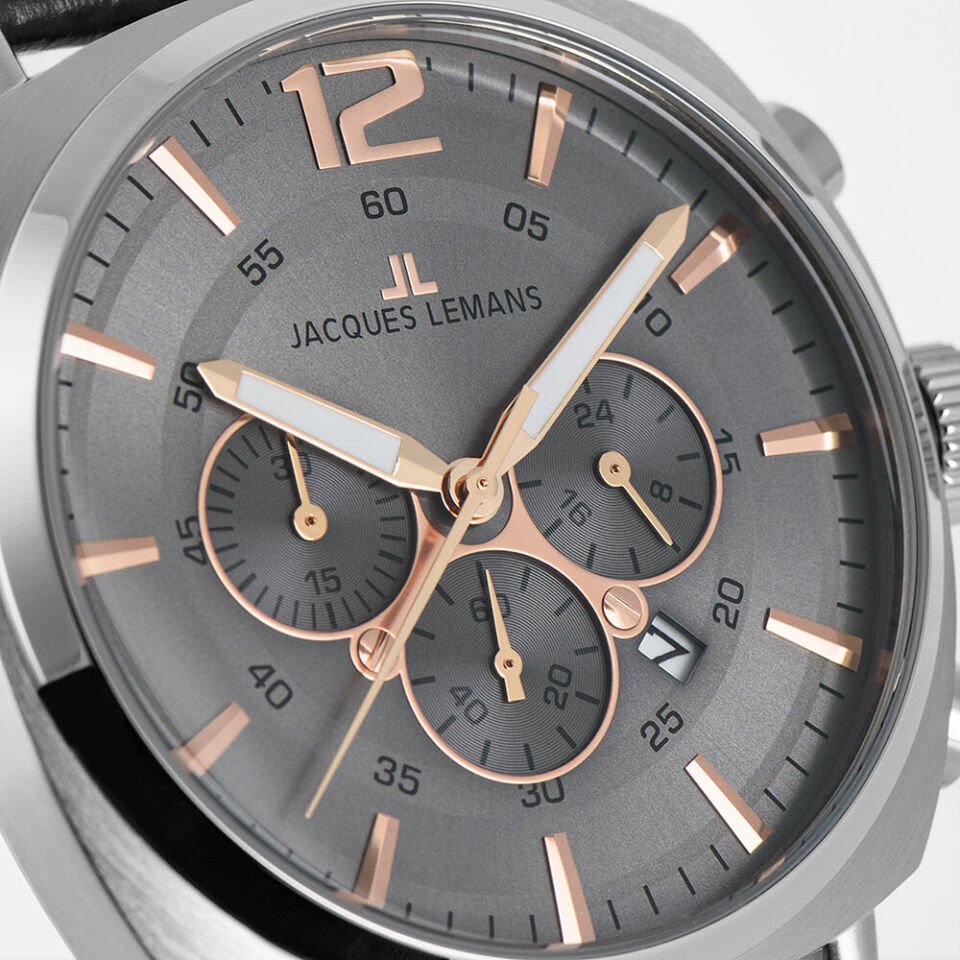 JACQUES LEMANS LUGANO 1-1645L ERKEK KOL SAATİ