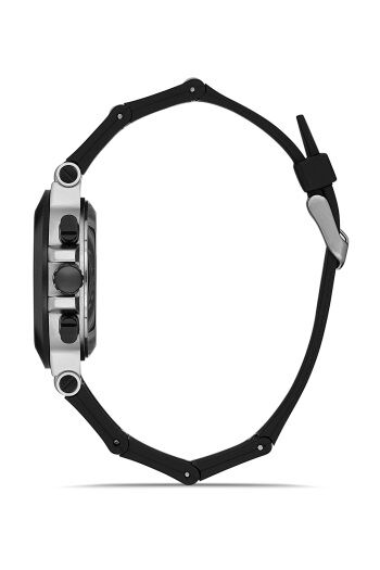 Ferro Siyah Silikon Kordon Erkek Kol Saati FM11539D-J2 Fonksiyonları Aktif 3ATM Su Geçirmez