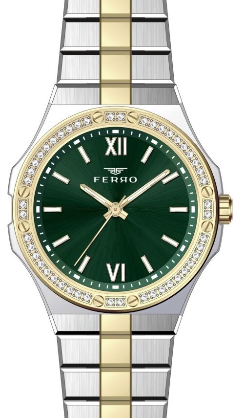 Ferro FL21358A-D10 34 mm Gri Kadın Kol Saati