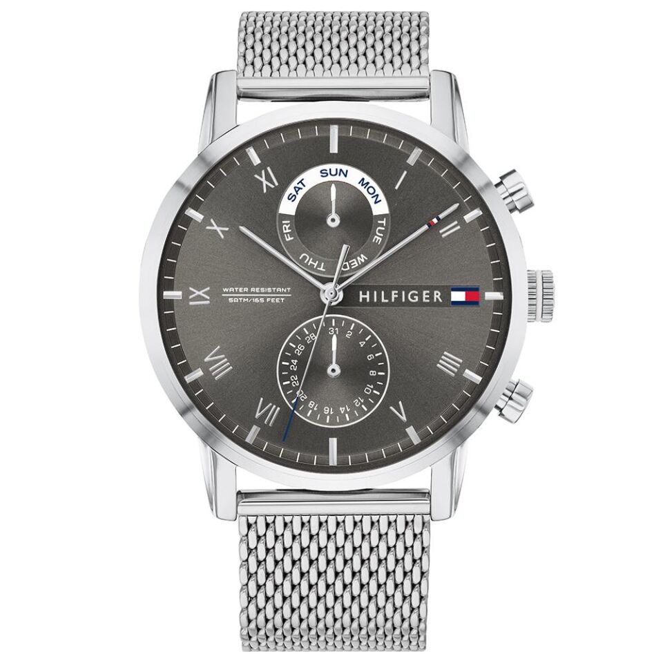 Tommy Hilfiger TH1710402 44 mm Gri Erkek Kol Saati