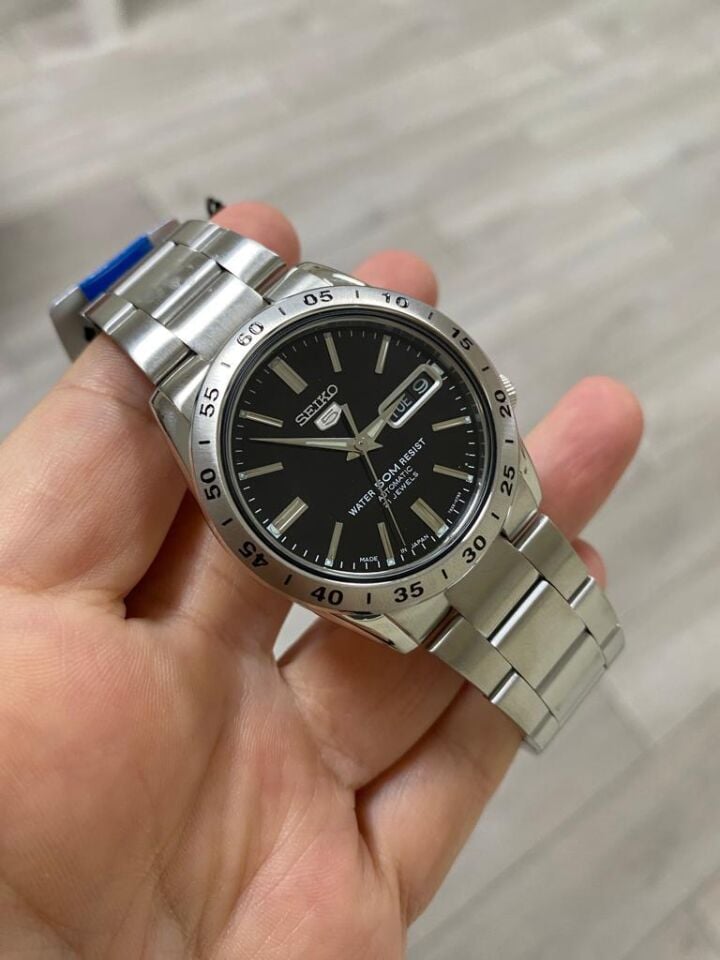 Seiko 5 Japan SNKE01J1 Çelik 39 mm Gri Otomatik Erkek Kol Saati