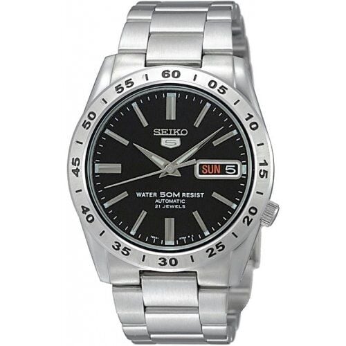 Seiko 5 Japan SNKE01J1 Çelik 39 mm Gri Otomatik Erkek Kol Saati