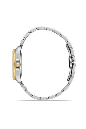 Ferro FL43008A-D Quartz Çelik Altın/Gri 31 mm Kadın Kol Saati