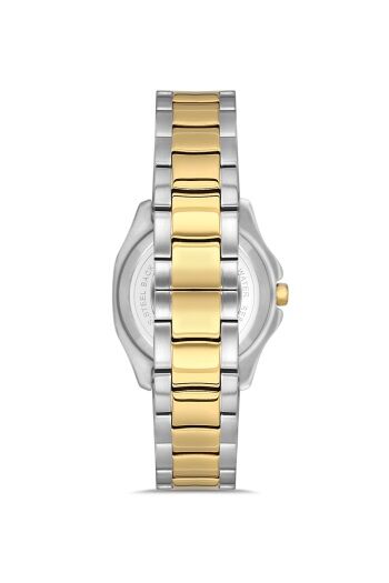 Ferro FL43008A-D Quartz Çelik Altın/Gri 31 mm Kadın Kol Saati