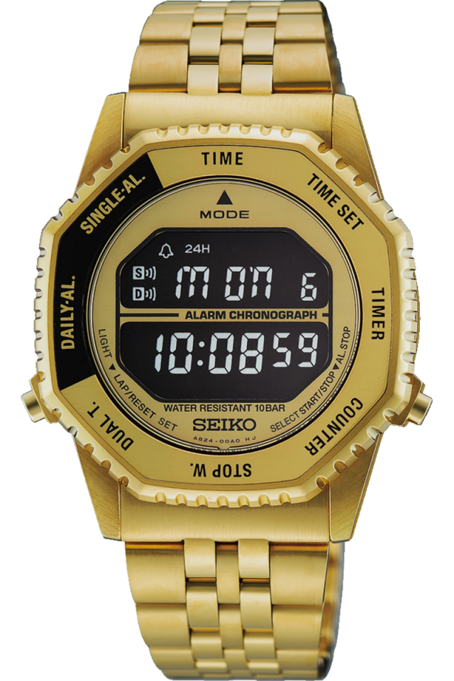Seiko HFL003P1 Quartz Çelik Altın Rengi 37 mm Erkek Kol Saati