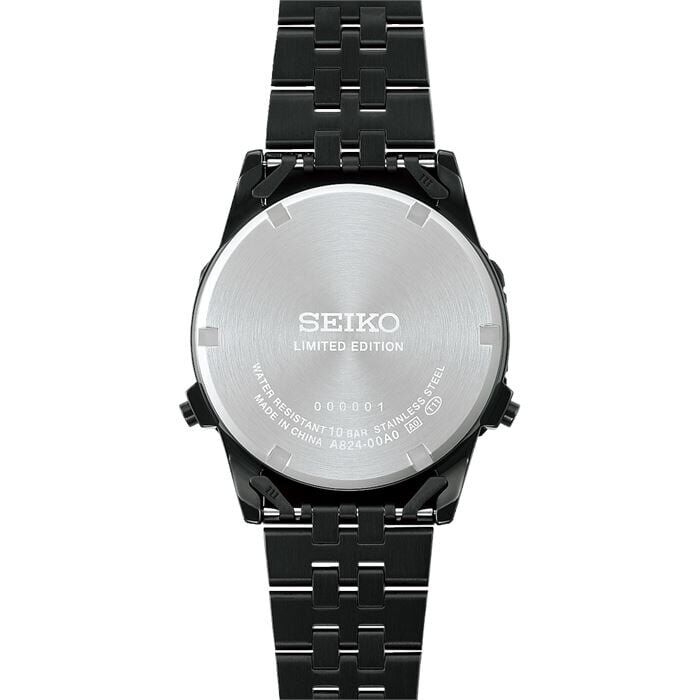 Seiko HFL001P1 Quartz Çelik Siyah 37 mm Erkek Kol Saati