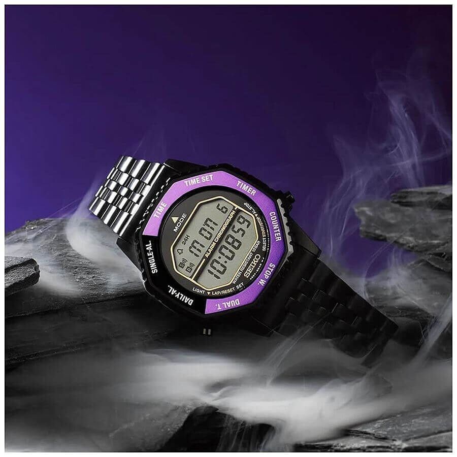 Seiko HFL001P1 Quartz Çelik Siyah 37 mm Erkek Kol Saati