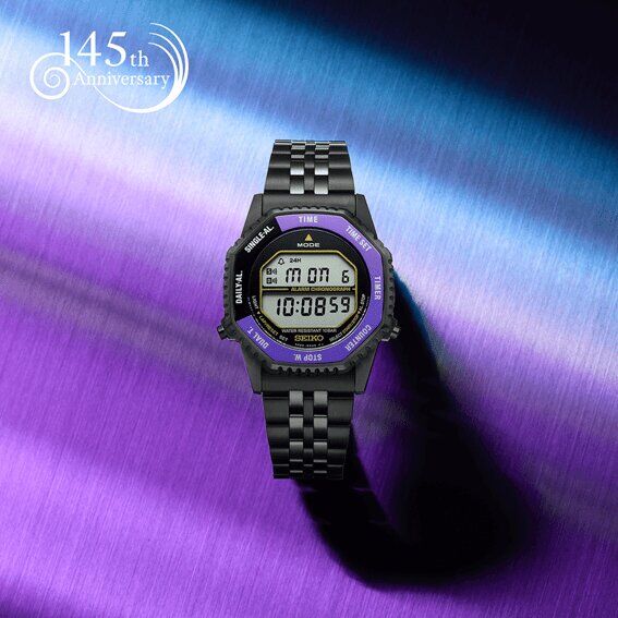 Seiko HFL001P1 Quartz Çelik Siyah 37 mm Erkek Kol Saati