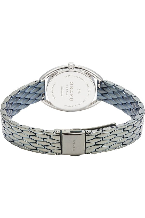 Obaku Denmark V286LXCESE Quartz Çelik Yeşil Safir Cam 33 mm Kadın Kol Saati