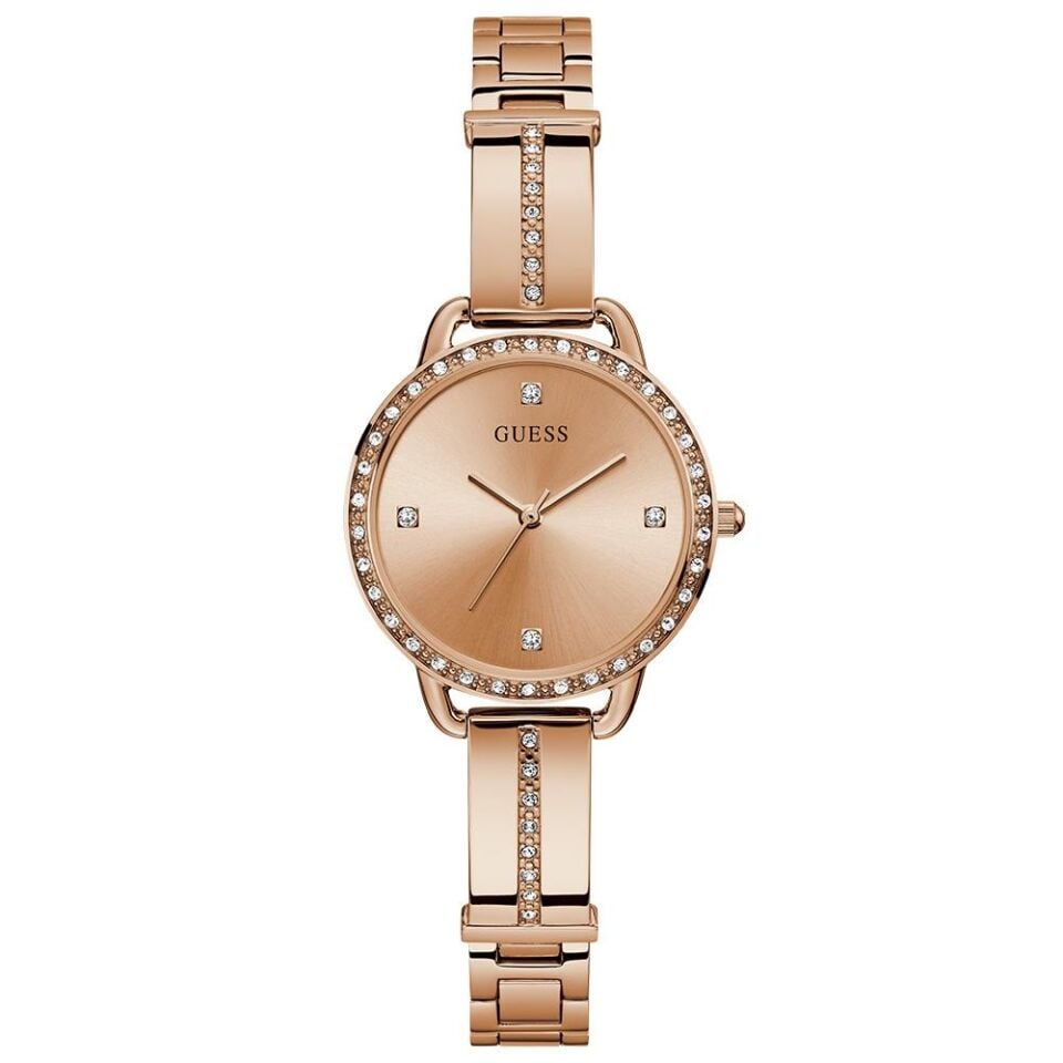 Guess GUGW0022L3 30 mm Rose Gold Çelik Kadın Kol Saati MvStime