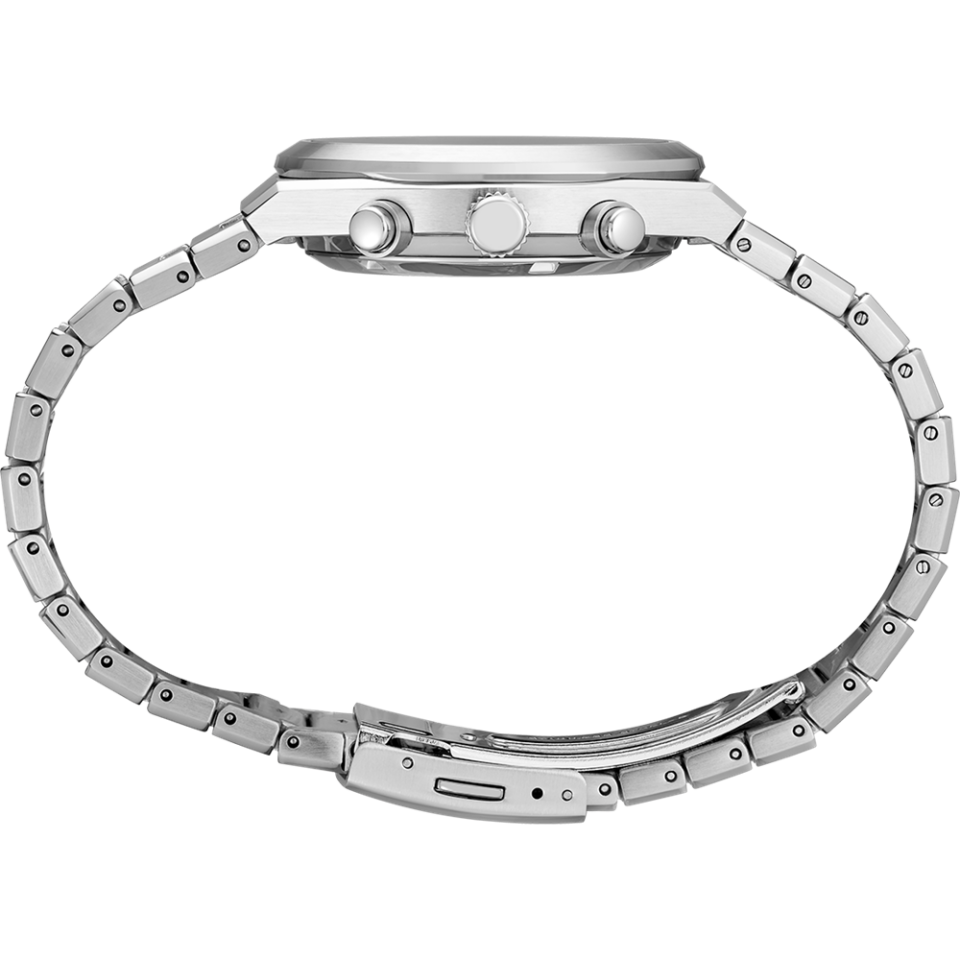 Seiko SSB461P Quartz Çelik Gri Yeşil Kadran Safir Cam 10 ATM 40 mm Erkek Kol Saati