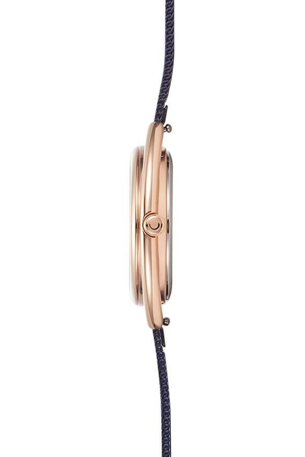 Obaku Denmark V286LXVQMQ Quartz Hasır Mor Safir Cam 29 mm Kadın Kol Saati