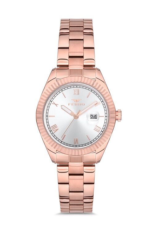Ferro F21127A-C 33 mm Rose  Kadın Saat