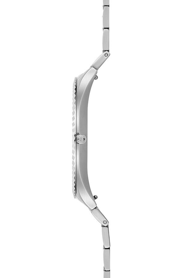 Obaku Denmark V292GXCESC Quartz Çelik Gri Yeşil Kadran 40 mm Erkek Kol Saati