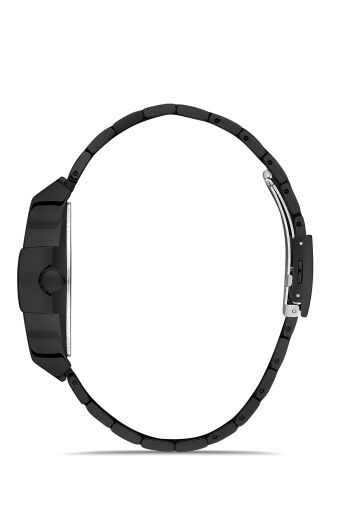 Ferro Siyah Çelik Kordon Erkek Kol Saati FM11437A-G Fonksiyonları Aktif 3ATM Su Geçirmez HediyePaket