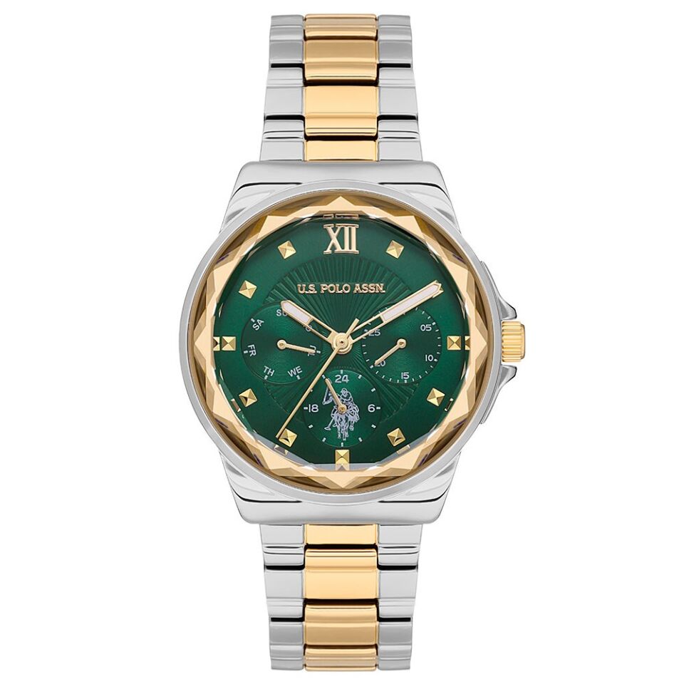 U.s. Polo Assn. USPA2065-05 Quartz Çelik Altın/Gri 35 mm Kadın Kol Saati
