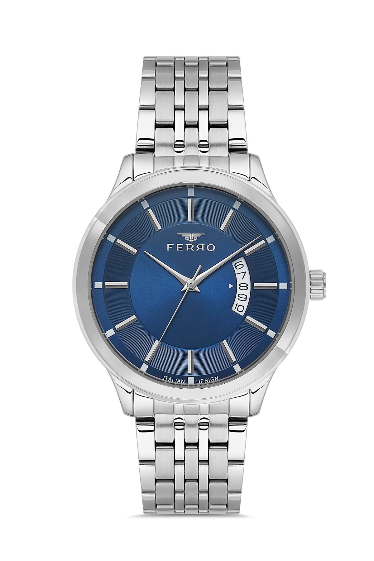 Ferro Gümüş Çelik Kordon Erkek Kol Saati F11561AWT-A3