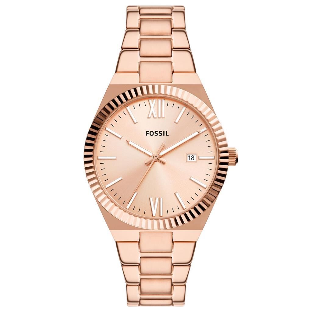 Fossil FES5258 Çelik Rose Gold 38 mm  Kadın Kol Saati