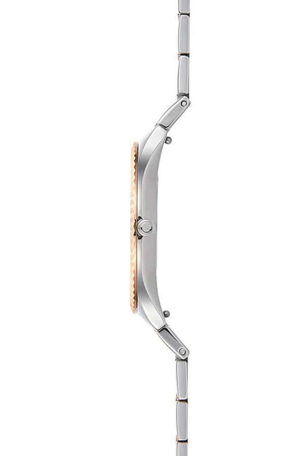 Obaku Denmark V292LXZWSH Quartz Çelik Rose/Gri Sedef Kadran 31 mm Kadın Kol Saati