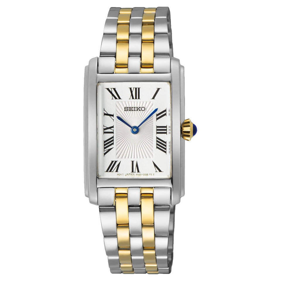 Seiko SWR087P1 Quartz Çelik Gri-Altın Rengi 22 mm Kadın Kol Saati