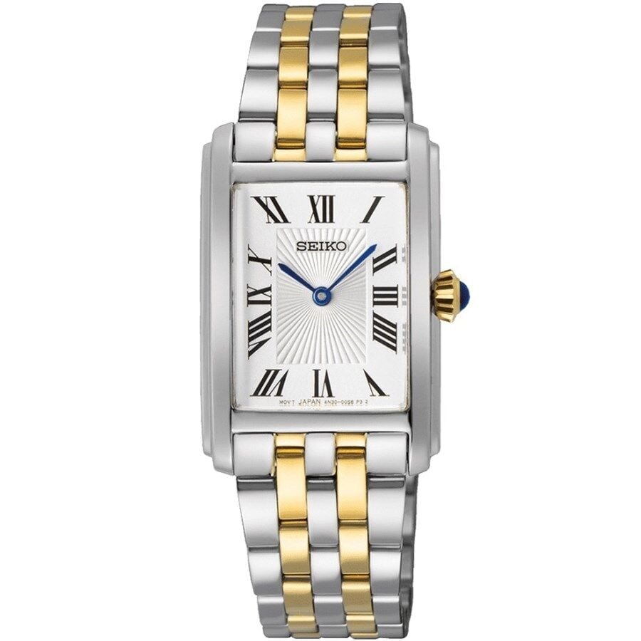 Seiko SWR087P1 Quartz Çelik Gri-Altın Rengi 22 mm Kadın Kol Saati