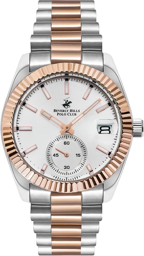 Beverly Hills Polo Club BP3056X.570 41 mm Gri Erkek Kol Saati