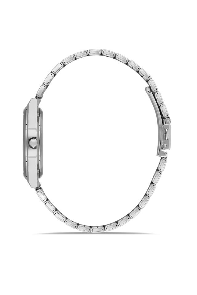 Ferro FL21591AWT-A12 Quartz Çelik Gri Turuncu Kadran 36 mm Kadın Kol Saati