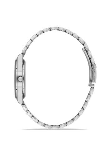 Ferro FL21591AWT-A12 Quartz Çelik Gri Turuncu Kadran 36 mm Kadın Kol Saati