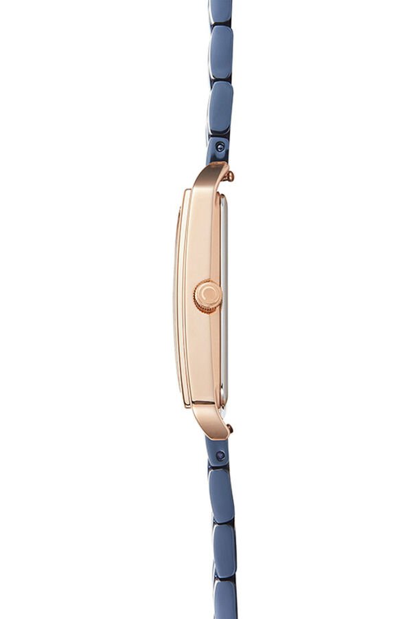 Obaku Denmark V293LXVLSL Quartz Çelik Mavi Lacivert Kadran 24 mm Kadın Kol Saati