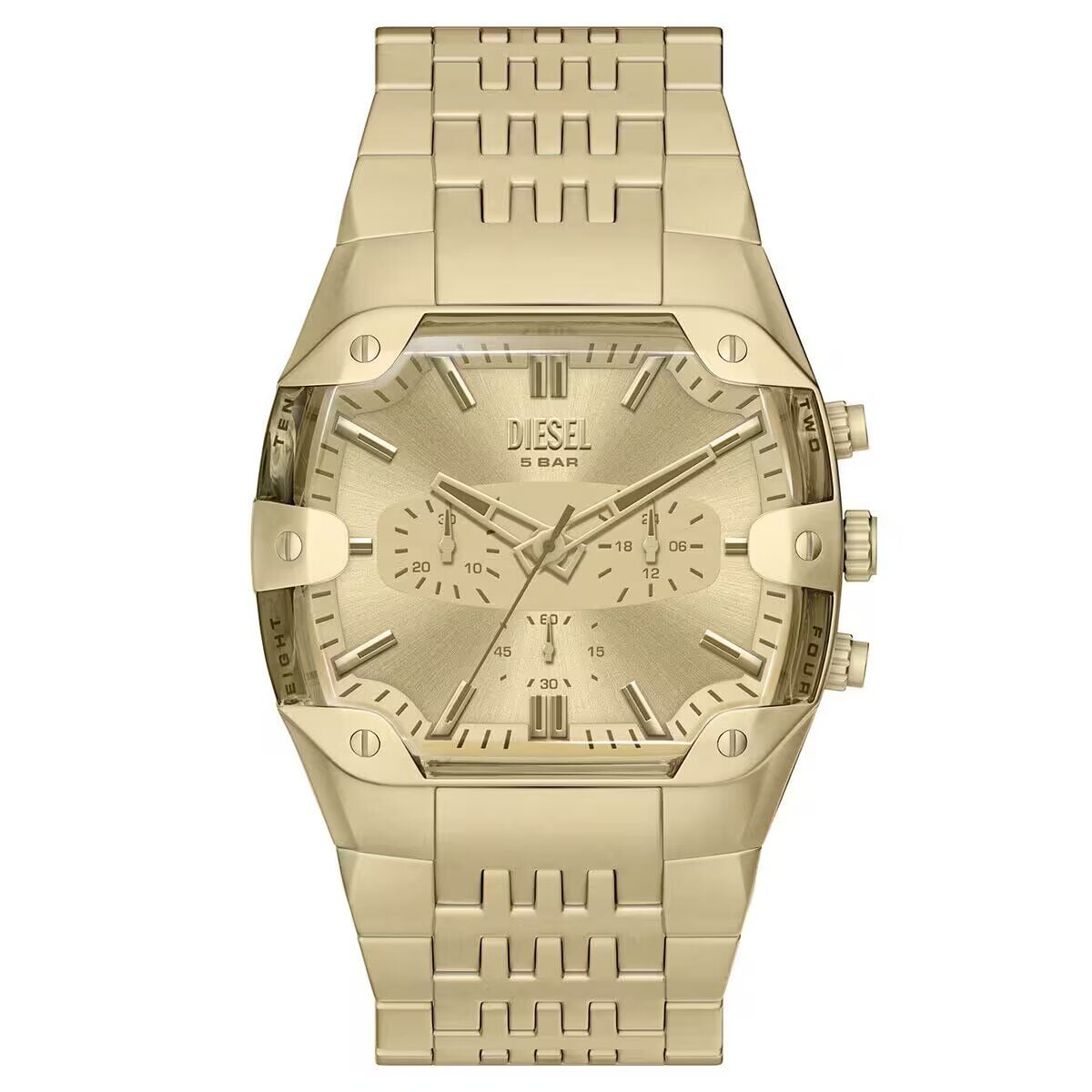 Diesel DZ4718 Quartz Çelik Altın Rengi 45 mm Erkek Kol Saati